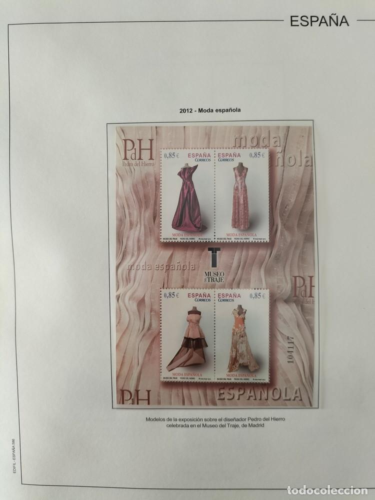 Sellos: Hojas Edifil 2012 con Pruebas de artista,sellos.HB,Tarjetas y Sobres enteros postales,carnet LEER AC