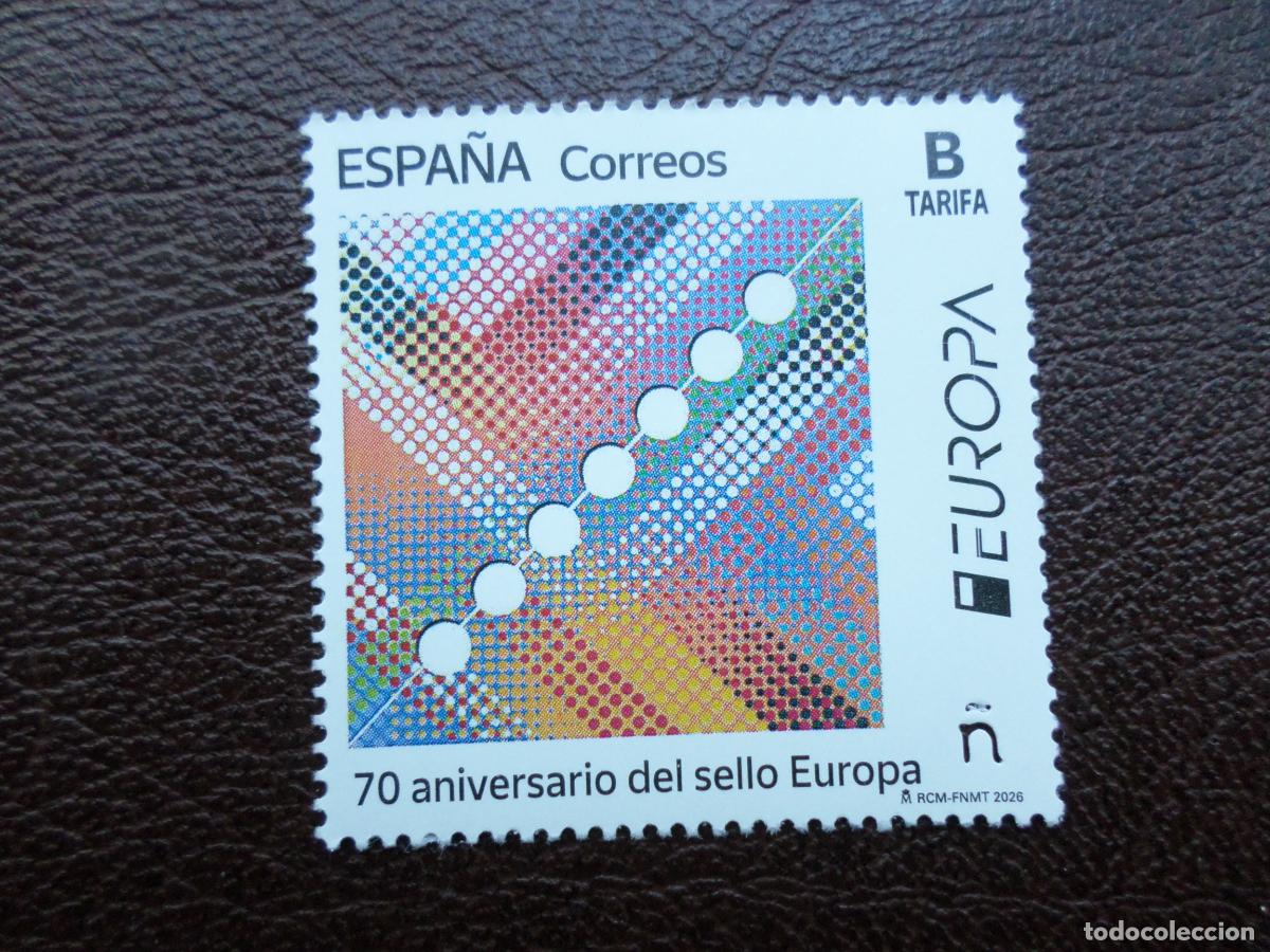 Sellos: 2026, 70 aniversario del sello europa