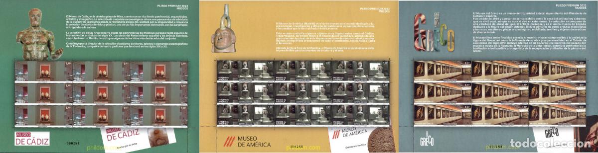Sellos: 673910 MNH ESPA&Ntilde;A 2022 MUSEOS NACIONALES