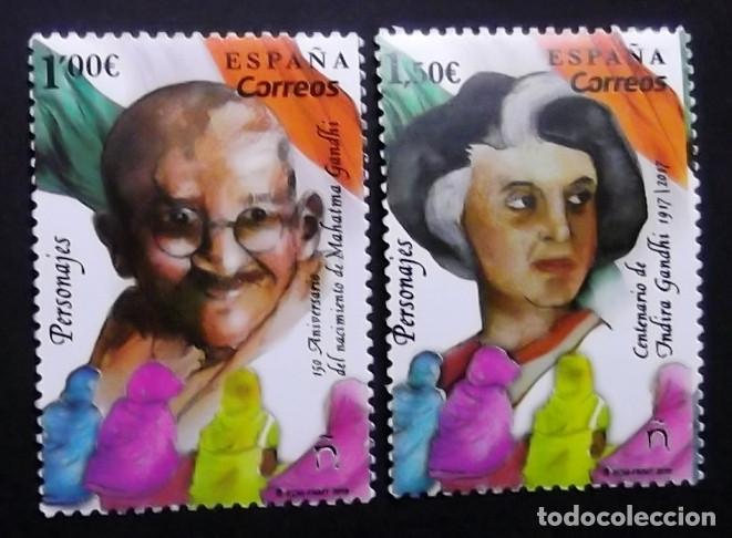 Sellos: 5346-49, SERIE NUEVA SIN CH. GNANDI.