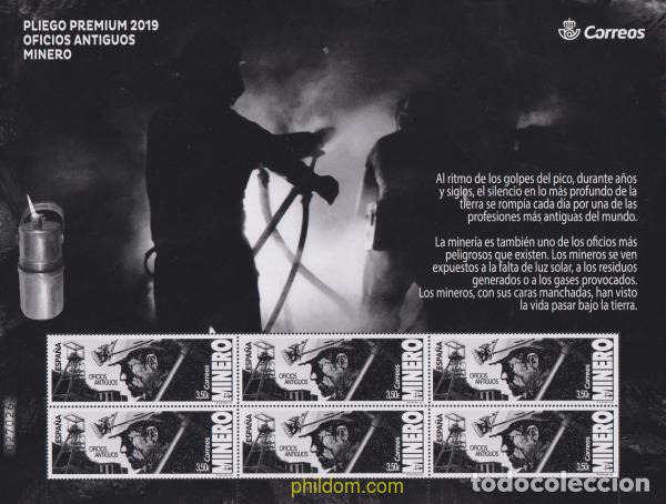 Sellos: 617506 MNH ESPA&Ntilde;A 2019 OFICIOS ANTIGUOS. MINEROS