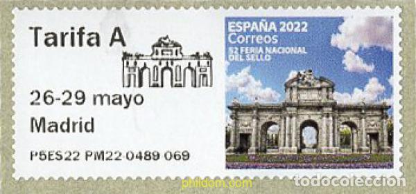 Sellos: 691502 MNH ESPA&Ntilde;A 2022 52 FERIA DEL SELLO
