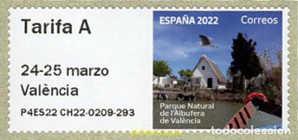 Sellos: 691500 MNH ESPA&Ntilde;A 2022 PARQUE NATURAL DE LA ALBUFERA DE VALENCIA