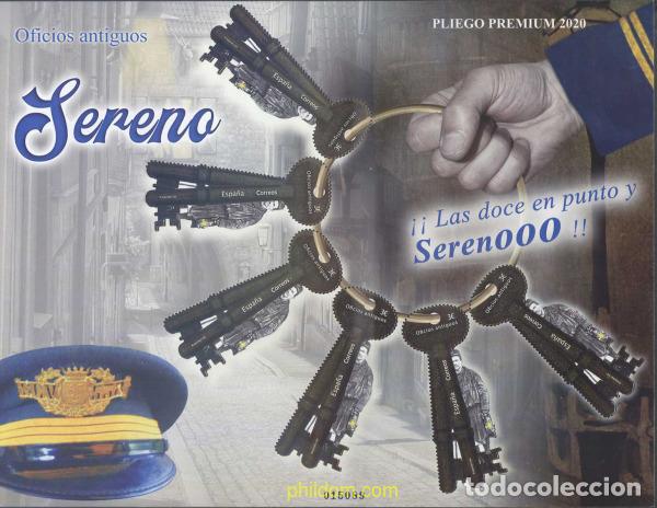 Sellos: 637418 MNH ESPA&Ntilde;A 2020 OFICIOS ANTIGUOS - SERENO