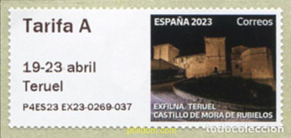 Sellos: 724494 MNH ESPA&Ntilde;A 2023 EXFILNA 2023. TERUEL. CASTILLO DE MORA DE RUBIELOS