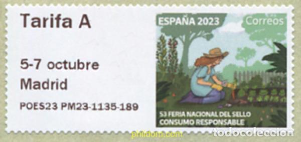 Sellos: 724508 MNH ESPA&Ntilde;A 2023 FERIA NACIONAL