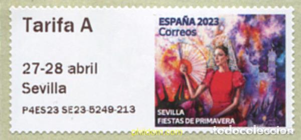 Sellos: 724500 MNH ESPA&Ntilde;A 2023 SEVILLA. FIESTAS DE PRIMAVERA
