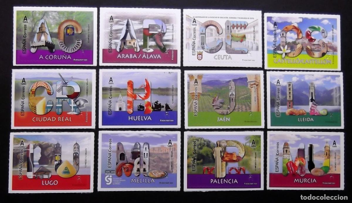 Sellos: 5361-72, SERIE NUEVA SIN CH. DOCE MESES.