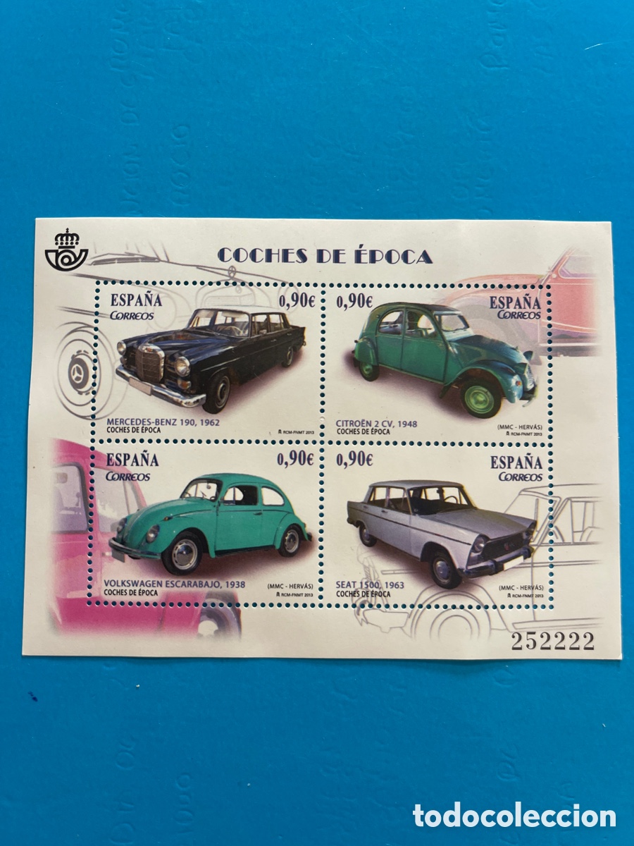 Sellos: Sello Coches de &Eacute;poca 2013