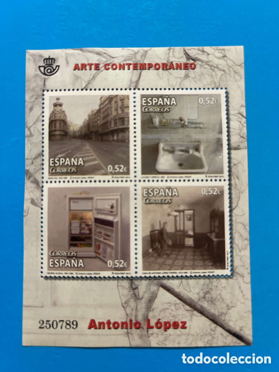 Sellos: Sello Arte Contemporaneo Antonio Lopez 2013