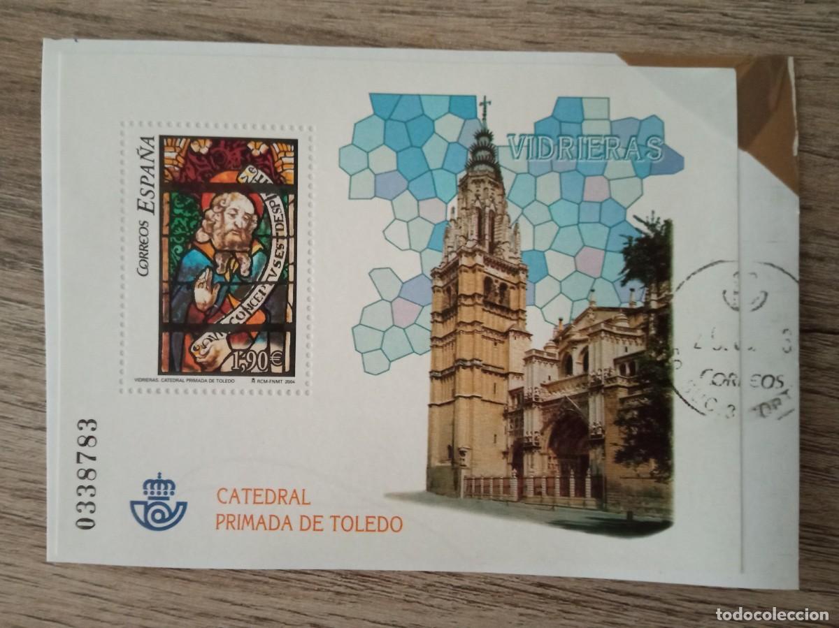Sellos: HOJA BLOQUE CATEDRAL PRIMADA DE TOLEDO USADA