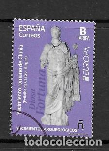 Sellos: ESPA&Ntilde;A 2025. EUROPA. YACIMIENTO ROMANO DE CLUNIA. EDIFIL . USADO.