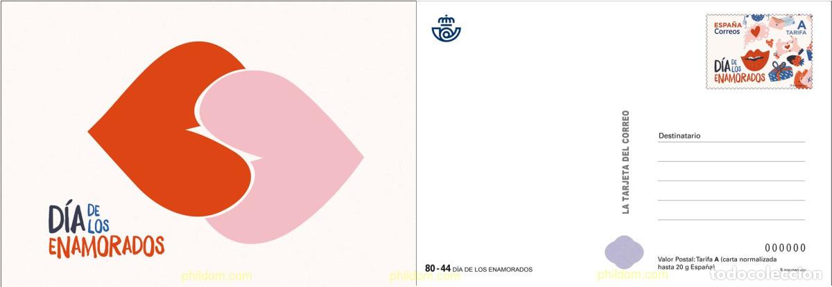 Sellos: 643399 MNH ESPA&Ntilde;A 2021 DIA DE LOS ENAMORADOS