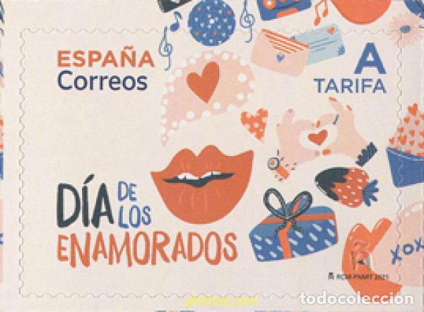 Sellos: 643362 MNH ESPA&Ntilde;A 2021 DIA DE LOS ENAMORADOS