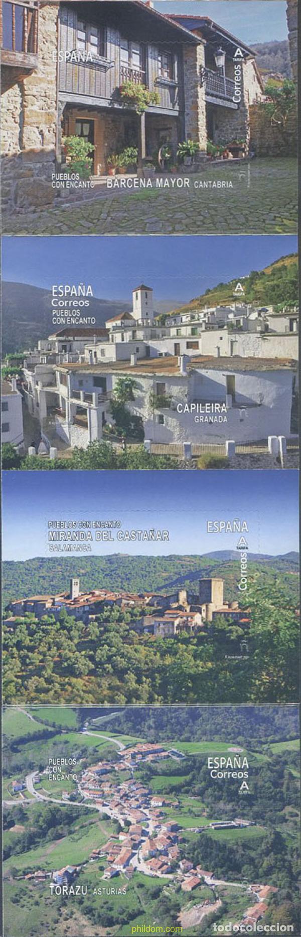 Sellos: 643752 MNH ESPA&Ntilde;A 2021 PUEBLOS CON ENCANTO