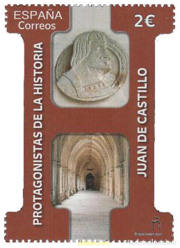 Sellos: 647535 MNH ESPA&Ntilde;A 2021 PROTAGONISTAS DE LA HISTORIA - JUAN DE CASTILLO