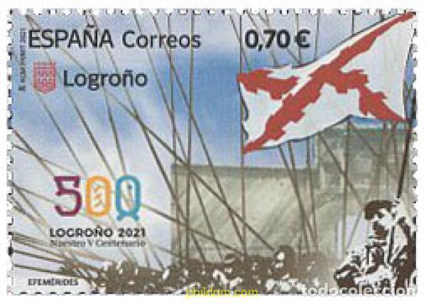 Sellos: 651867 MNH ESPA&Ntilde;A 2021 LOGRO&Ntilde;O 2021 - NUESTRO V CENTENARIO