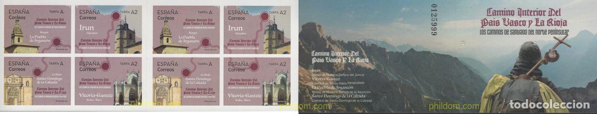 Sellos: 652236 MNH ESPA&Ntilde;A 2021 LOS CAMINOS DE SANTIAGO DEL NORTE PENINSULAR