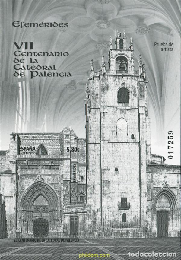 Sellos: 652227 MNH ESPA&Ntilde;A 2021 VII CENTENARIO DE LA CATEDRAL DE PALENCIA