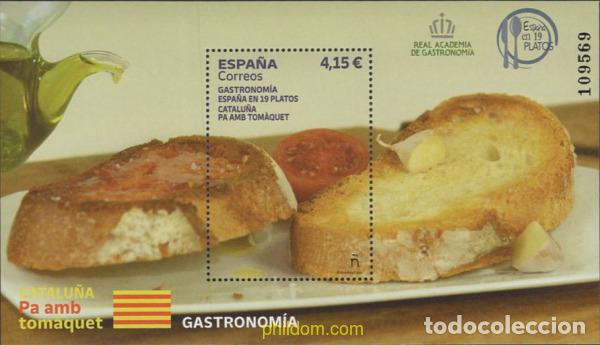 Sellos: 655370 MNH ESPA&Ntilde;A 2021 GASTRONOMIA - PA AMB TOMAQUET