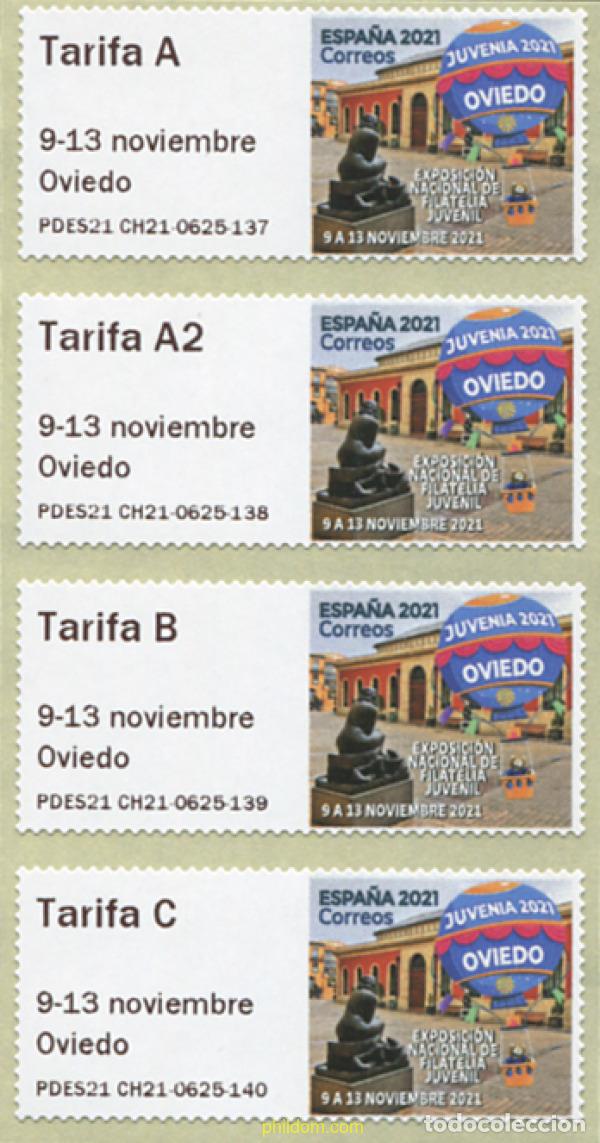 Sellos: 661516 MNH ESPA&Ntilde;A 2021 JUVENIA 2021 - OVIEDO. PLAZA DE TRASCORRALES