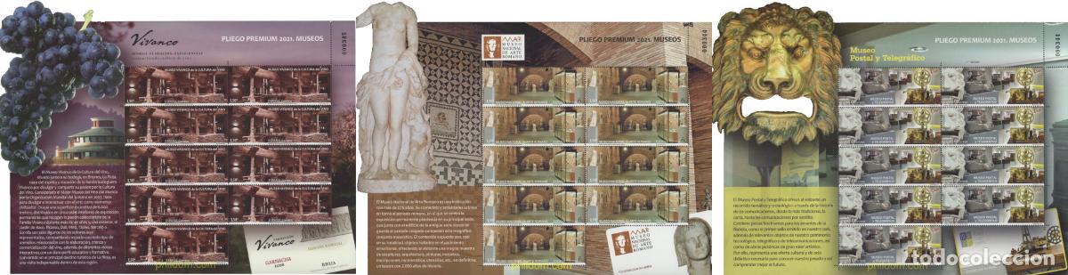 Sellos: 645124 MNH ESPA&Ntilde;A 2021 MUSEOS ESPA&Ntilde;OLES