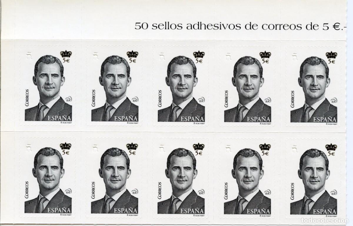 Sellos: DIEZ SELLOS NUEVOS DE 5 EUROS BAJO FACIAL, POR 45&euro;. Env&iacute;o gratuito por correo ordinario.