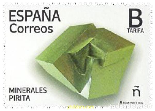 Sellos: 666225 MNH ESPA&Ntilde;A 2022 MINERALES - PIRITA