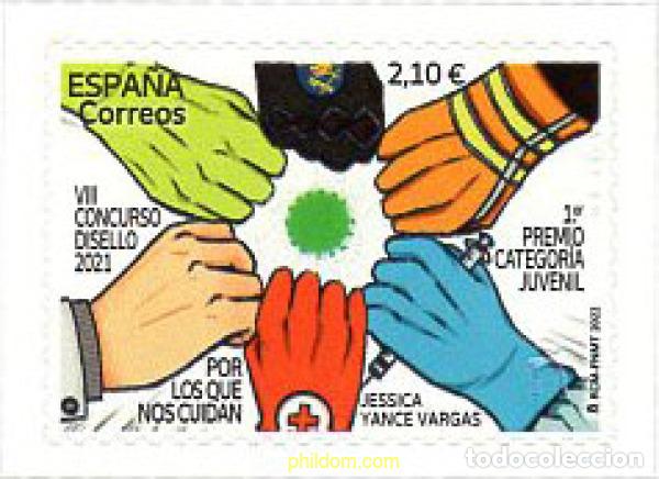 Sellos: 669349 MNH ESPA&Ntilde;A 2022 DISELLO 2022. CATEGOR&Iacute;A JUVENIL