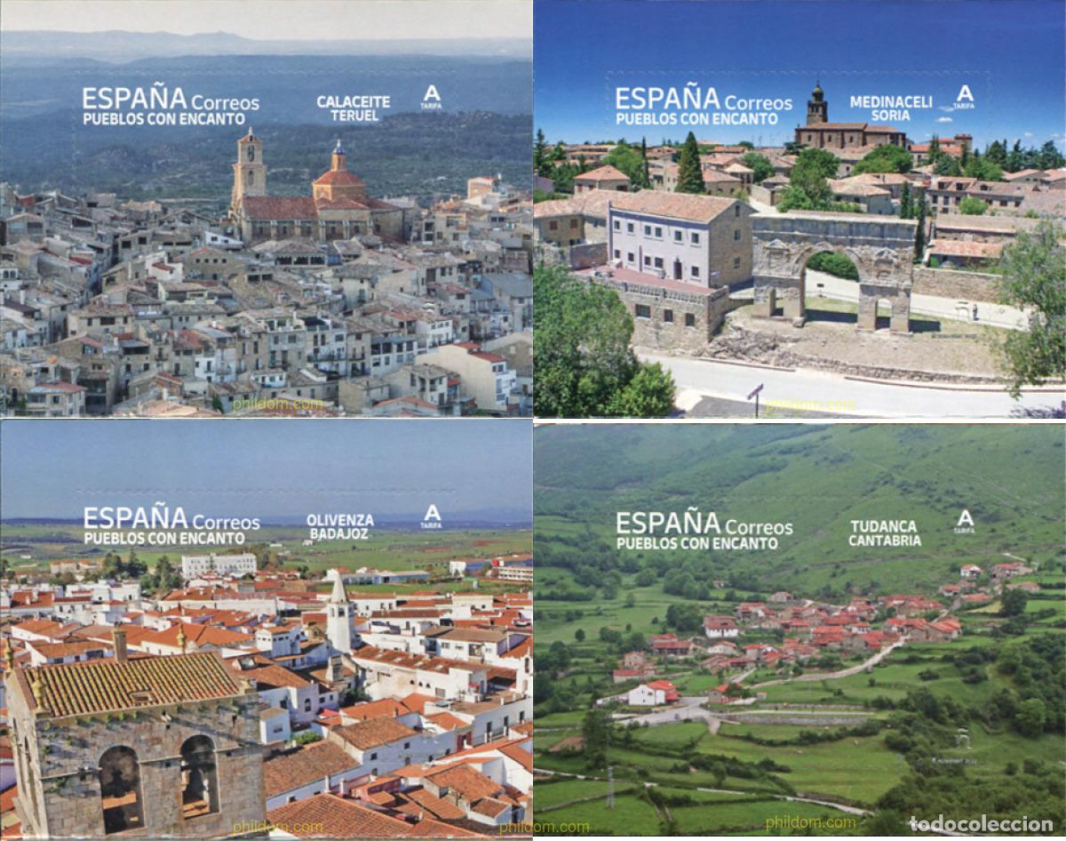 Sellos: 675908 MNH ESPA&Ntilde;A 2022 PUEBLOS CON ENCANTO