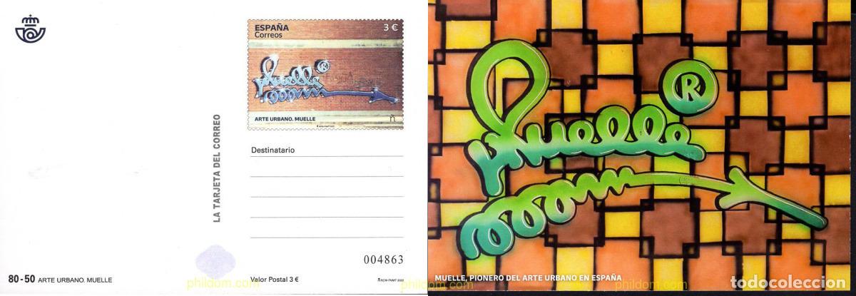 Sellos: 675903 MNH ESPA&Ntilde;A 2022 ARTE URBANO. MUELLE