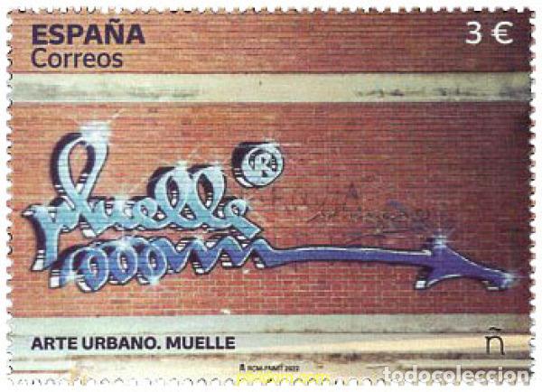 Sellos: 675901 MNH ESPA&Ntilde;A 2022 ARTE URBANO. MUELLE