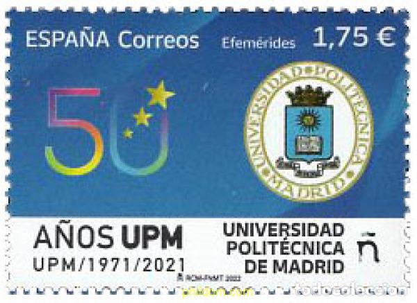 Sellos: 675925 MNH ESPA&Ntilde;A 2022 UNIVERSIDAD POLITECNICA DE MADRID