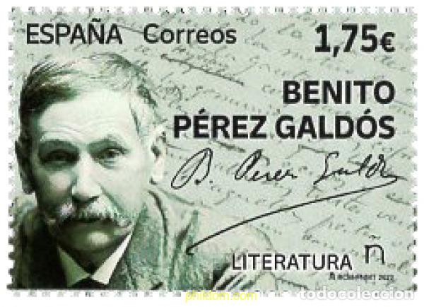 Sellos: 679069 MNH ESPA&Ntilde;A 2022 BENITO PEREZ GALDOS