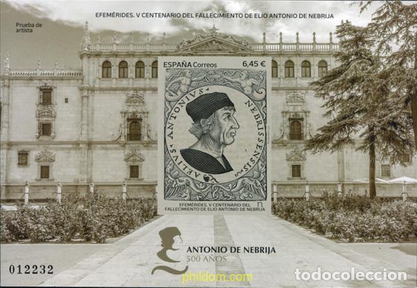 Sellos: 690841 MNH ESPA&Ntilde;A 2022 V CENTENARIO DEL FALLECIMIENTO DE ELIO ANTONIO DE NEBRIJA
