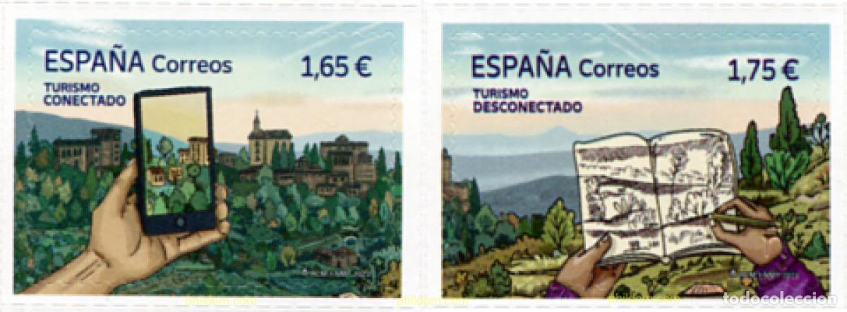 Sellos: 696167 MNH ESPA&Ntilde;A 2023 CONECTADO - DESCONECTADO