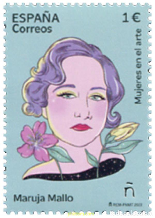 Sellos: 697623 MNH ESPA&Ntilde;A 2023 MUJERES EN EL ARTE. MARUJA MALLO