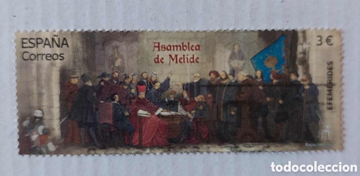Sellos: 2026 Espa&ntilde;a Usado Asamblea de Melide