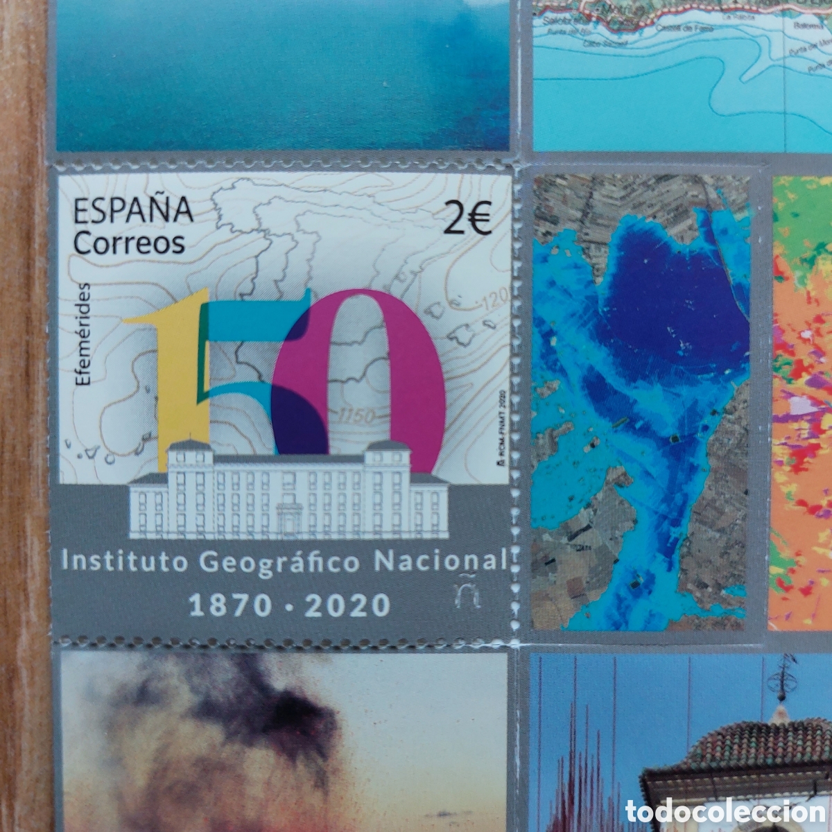 Sellos: 2020 Espa&ntilde;a nuevo Instituto Geogr&aacute;fico Nacional