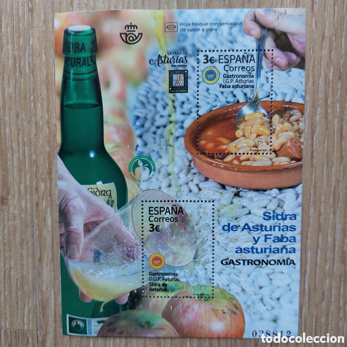 Sellos: 2020 Espa&ntilde;a Nuevo Gastronom&iacute;a