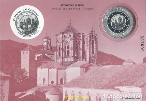 Sellos: 790052 MNH ESPA&Ntilde;A 2026 PATRIMONIO MUNDIAL. MONASTERIO DE POBLET. TARRAGONA.