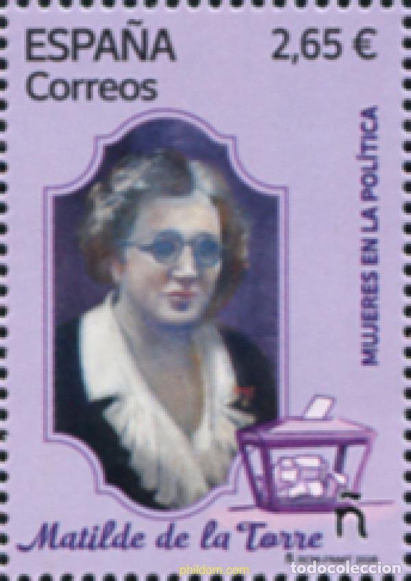 Sellos: 785212 MNH ESPA&Ntilde;A 2026 MUJERES EN LA POL&iacute;TICA. MATILDE DE LA TORRE.