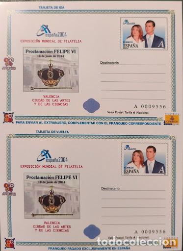 Sellos: ESPA&Ntilde;A 2014 - TARJETA DEL CORREO EDIFIL 97 FESOFI - PROCLAMACI&Oacute;N FELIPE VI