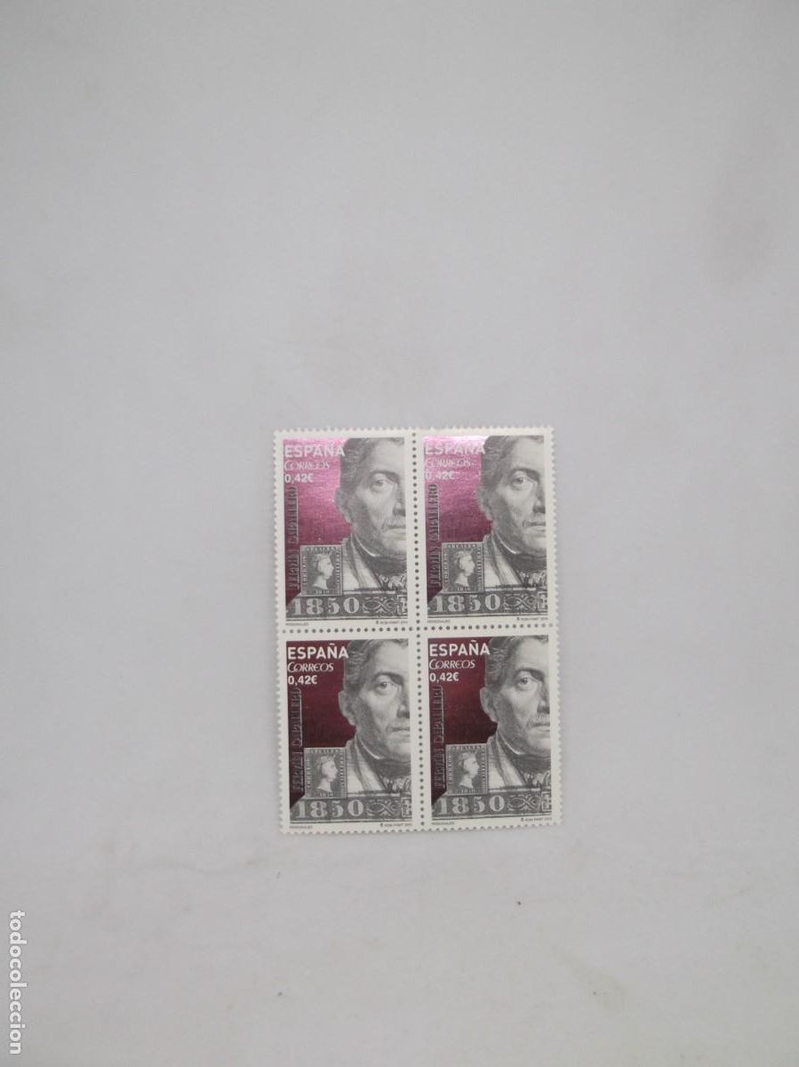 Sellos: Espa&ntilde;a 2015 Fermin Caballero.Bloque de cuatro nuevos