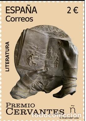 Sellos: ESPA&Ntilde;A 2026 - PREMIO CERVANTES (NUEVO)