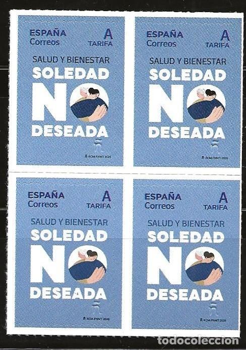Sellos: ESPA&Ntilde;A 2026 - SOLEDAD NO DESEADA (NUEVO) X4