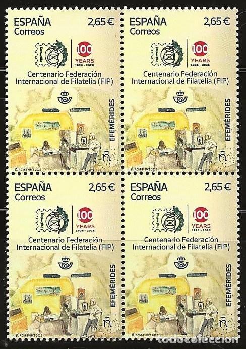 Sellos: ESPA&Ntilde;A 2026 - CENTENARIO FIP (NUEVO) X4