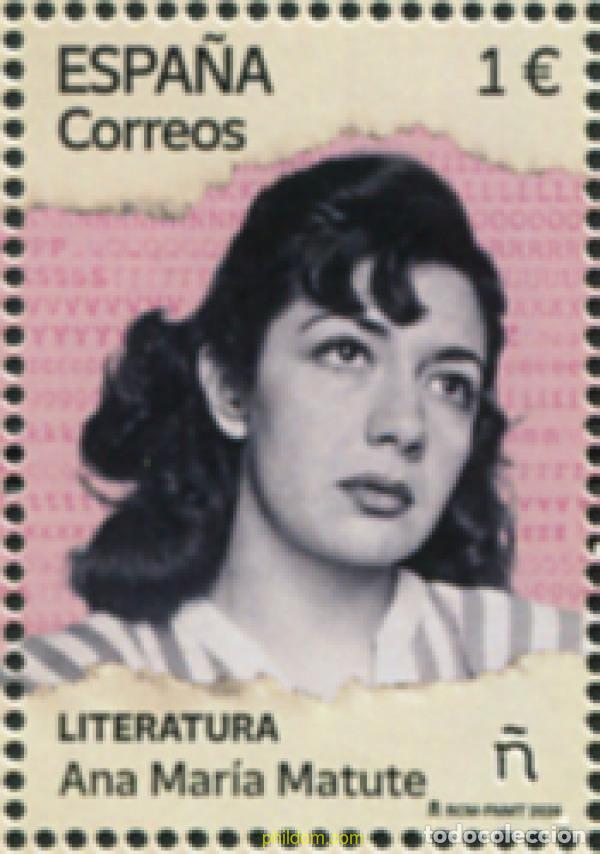 Sellos: 789702 MNH ESPA&Ntilde;A 2026 LITERATURA. ANA MAR&iacute;A MATUTE.