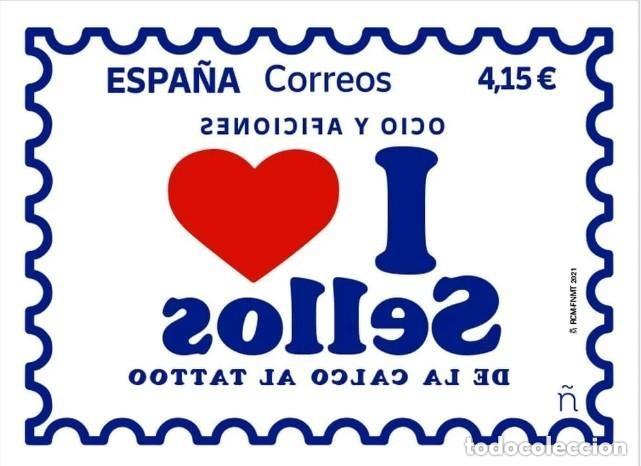 Sellos: ESPA&Ntilde;A 2021 (5518) OCIO Y AFICIONES (NUEVO)