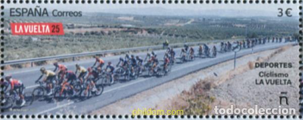Sellos: 768316 MNH ESPA&Ntilde;A 2025 DEPORTES. CICLISMO. LA VUELTA.
